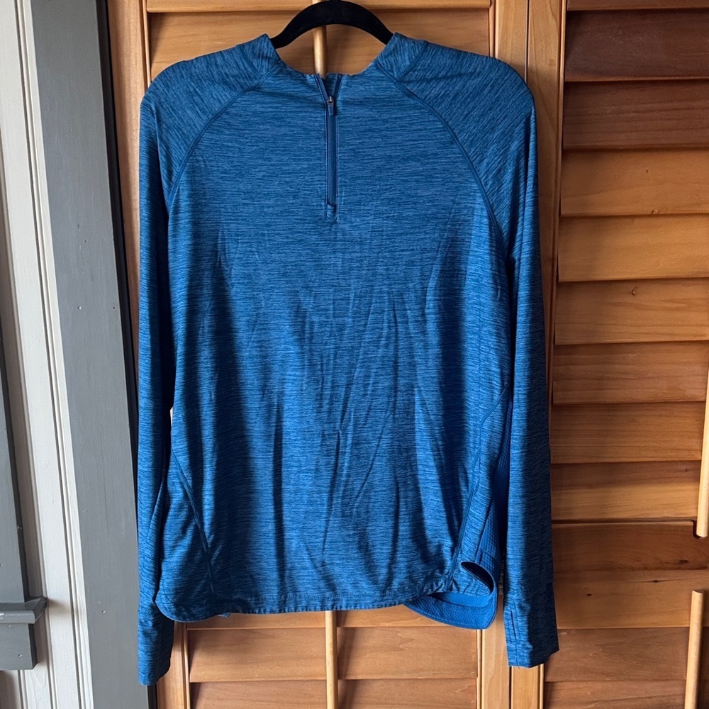 Baleaf Sweatwicking Blue Athletic 1/4 Zip Top size XL